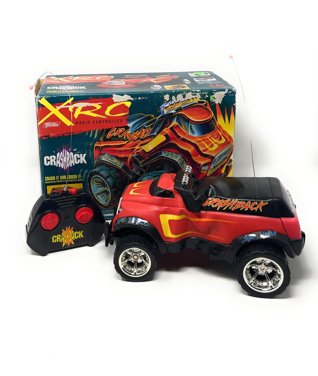 XRC Crashback R/C Truck Vintage Kenner Hasbro Tonka 1996 - Open