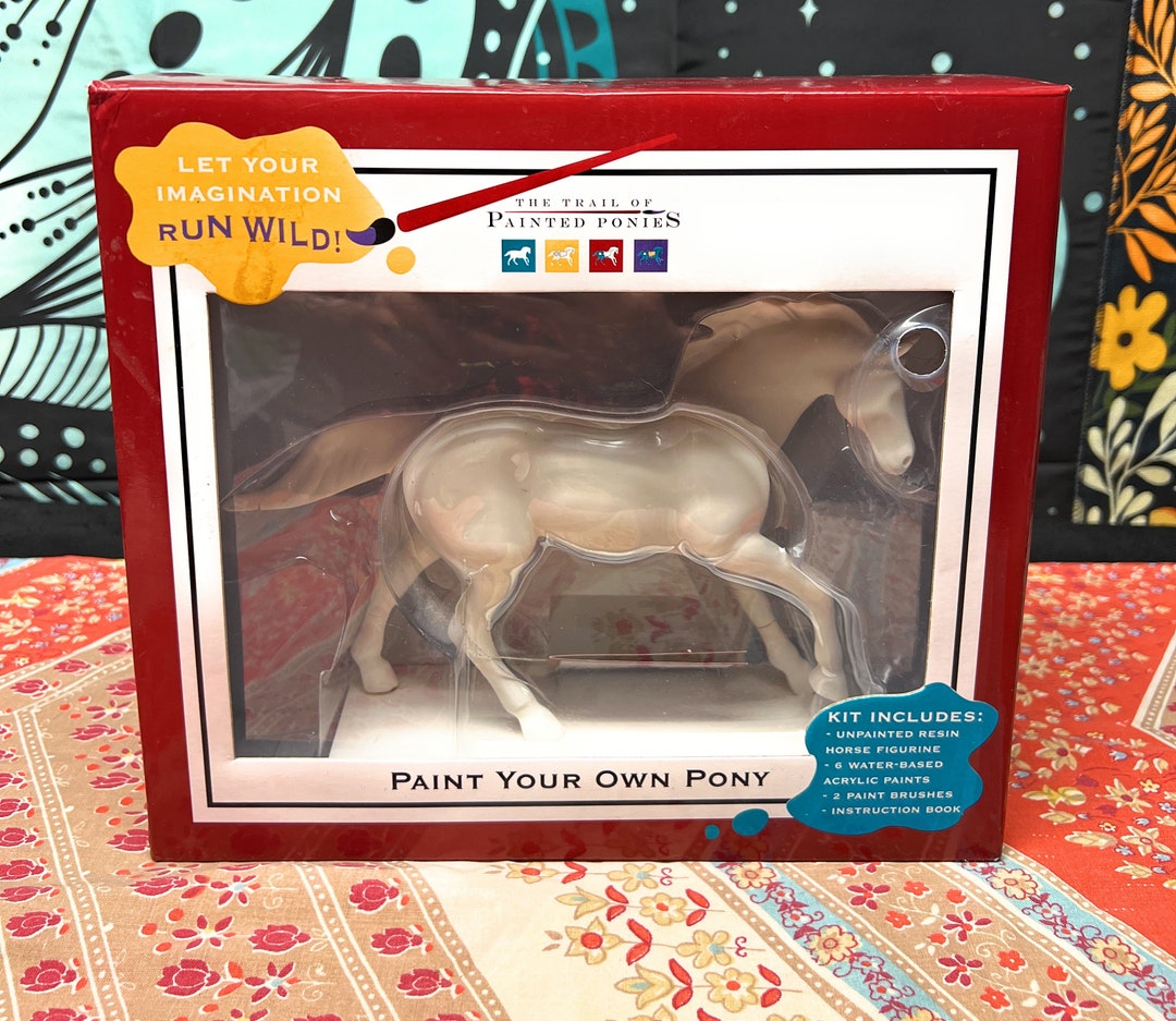 Trail of Painted Ponies Paint Your Own Pony Please Read Etsy