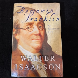 Selado - Novo - Benjamin Franklin - Walter Isaacson - Livro de capa dura