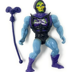 Skeletor - MOTU - Masters Of The Universe - He Man She Ra - Action Figure - Mattel - Vintage 1980s