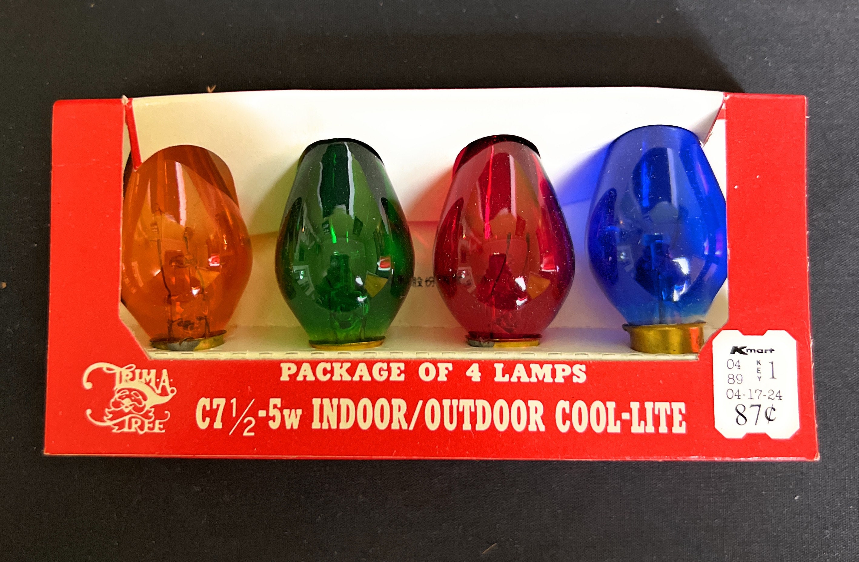 Lot De 16 Ampoules Anciennes Pour Guirlande De Noël - Splendor Holland, 19v (Testées)