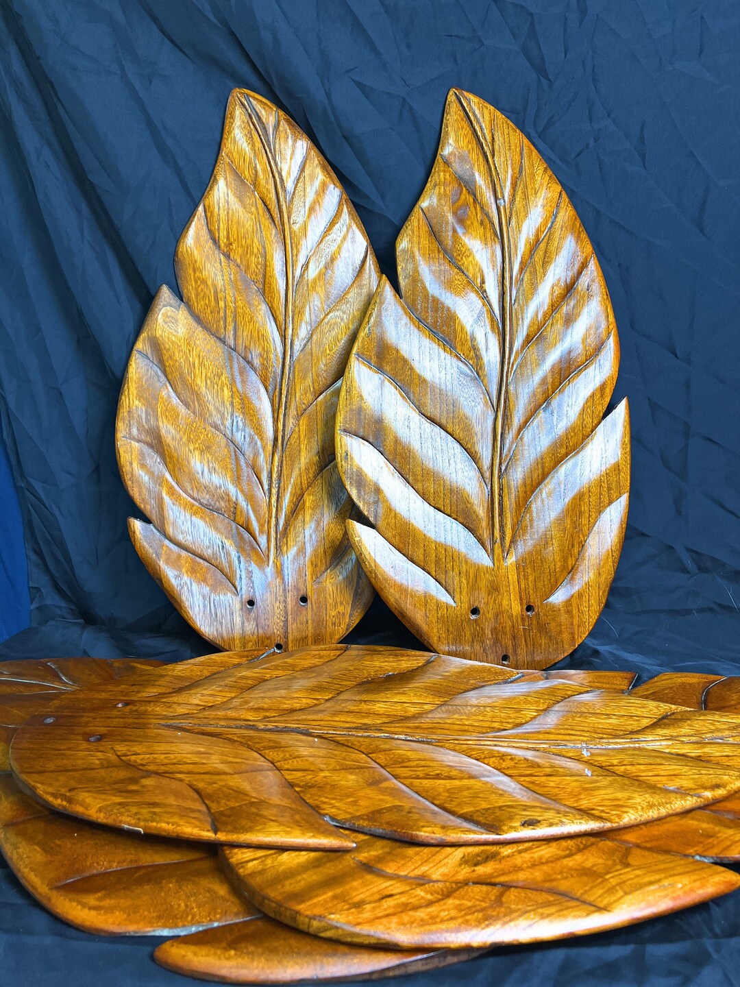 Palm Leaf Ceiling Fan Blade Replacement Blades Beautiful Etsy