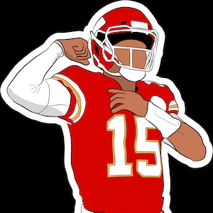 Patrick Mahomes Showtime Sticker