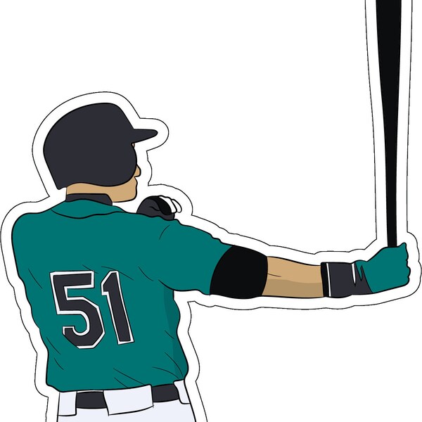 Ichiro Suzuki "Ichi" Sticker