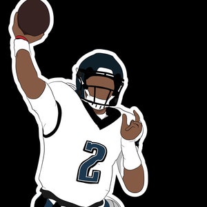 Jalen Hurts &quot;JH2&quot; Sticker