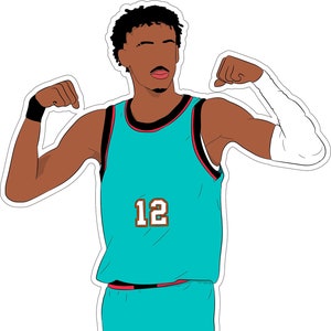 Ja Morant &quot;Flex&quot; Sticker