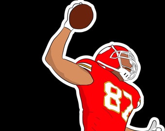 Travis Kelce "Zeus" Sticker