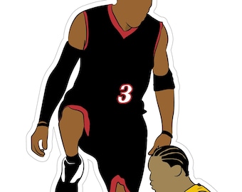 Allen Iverson "Disrespect" Sticker