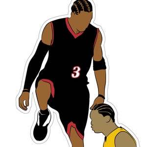 Allen Iverson "Disrespect" Sticker