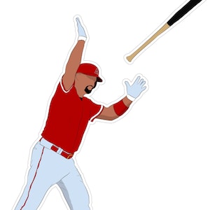 Albert Pujols &quot;El Hombre&quot; Sticker