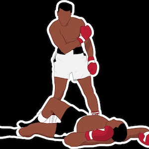 Muhammad Ali &quot;The People&#39;s Champion&quot; Sticker