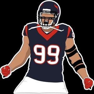 JJ Watt &quot;Milk Man&quot; Sticker