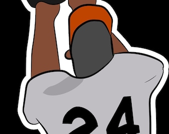 Willie Mays "The Say Hey Kid" Sticker