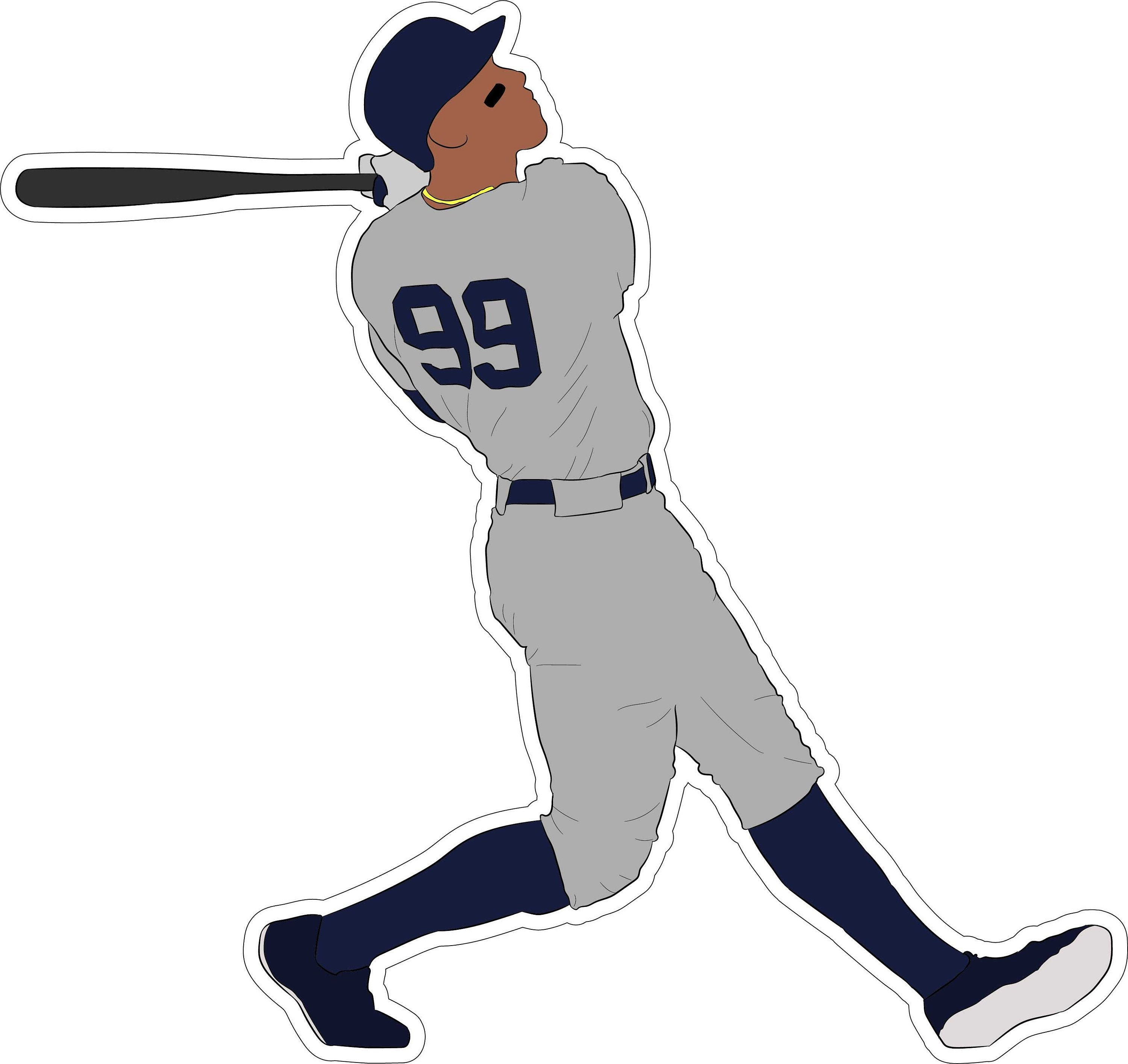 Discover Aaron Judge "All Rise" Sticker