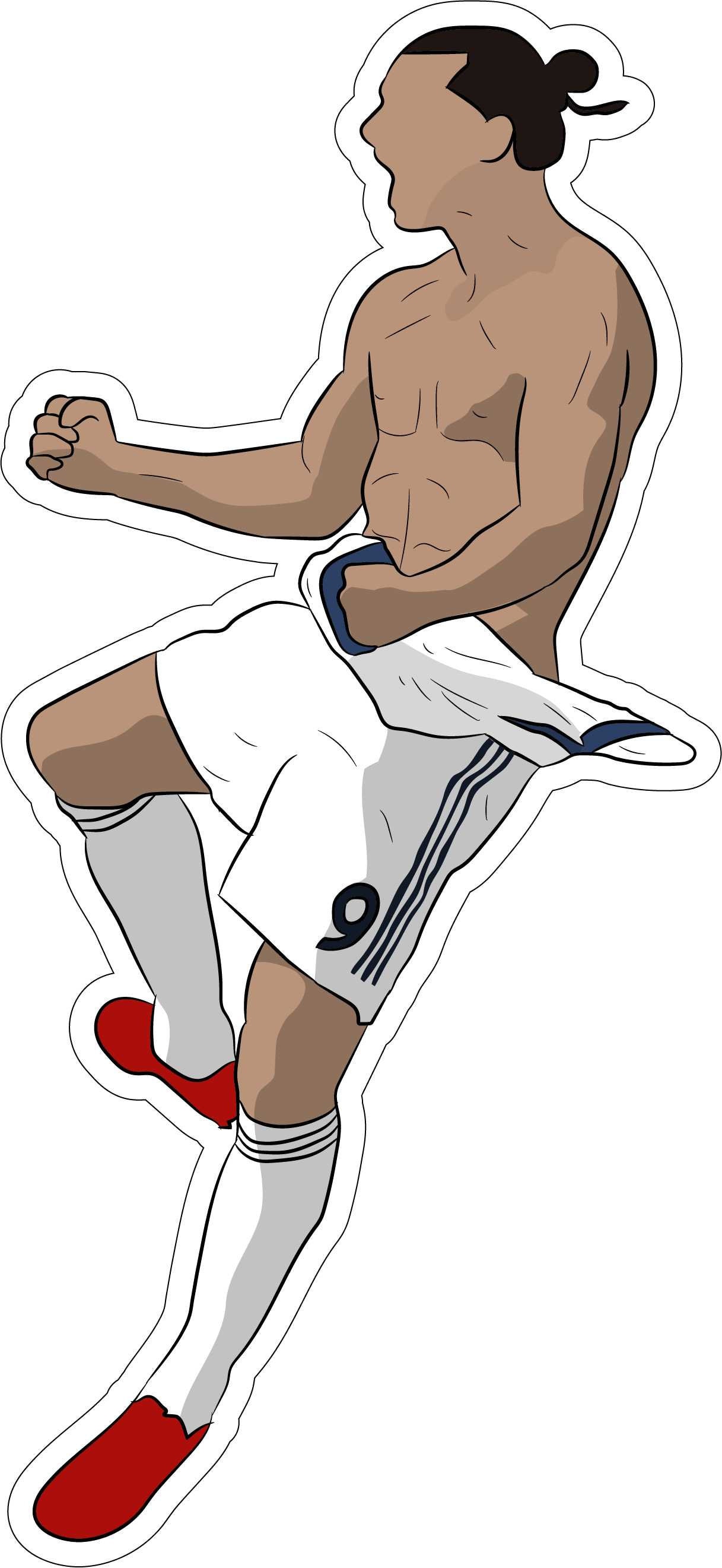 Discover Zlatan Ibrahimovic "Ibra" Sticker