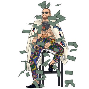 Conor McGregor &quot;Mystic Mac&quot; Sticker