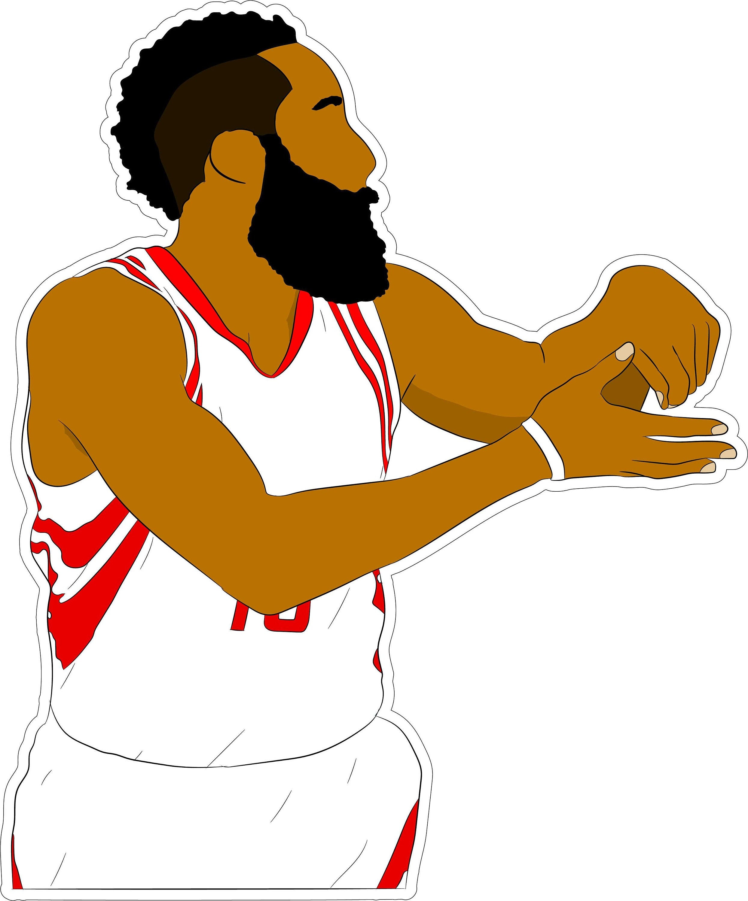 James Harden Stickers for Sale