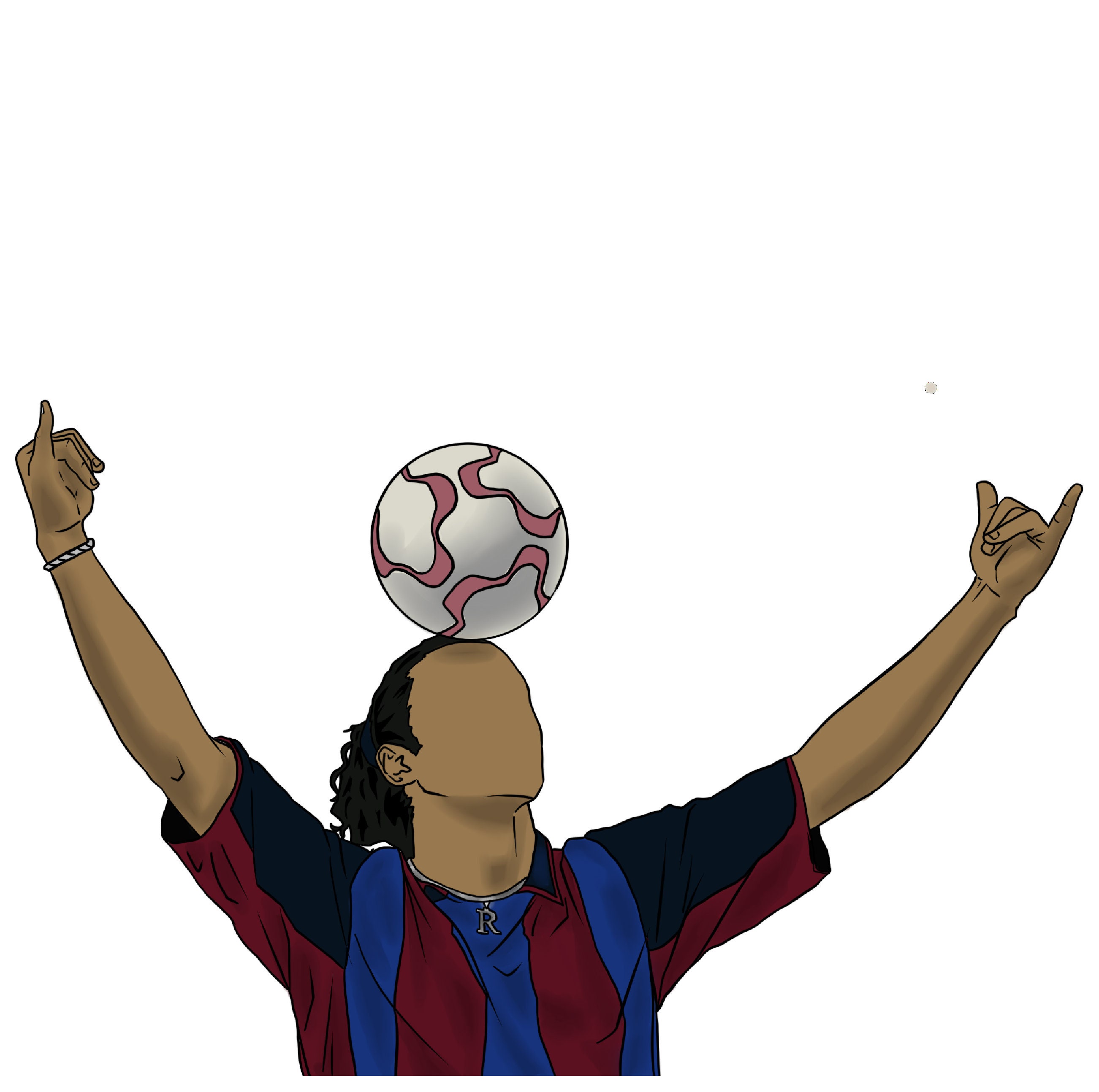 Discover Ronaldinho "Legend" Sticker