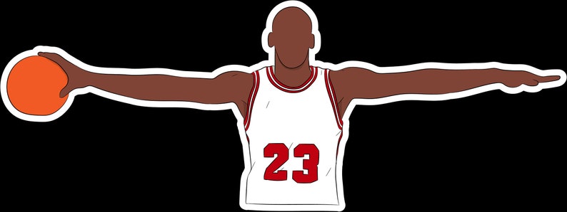 Michael Jordan Wingspan Sticker image 1