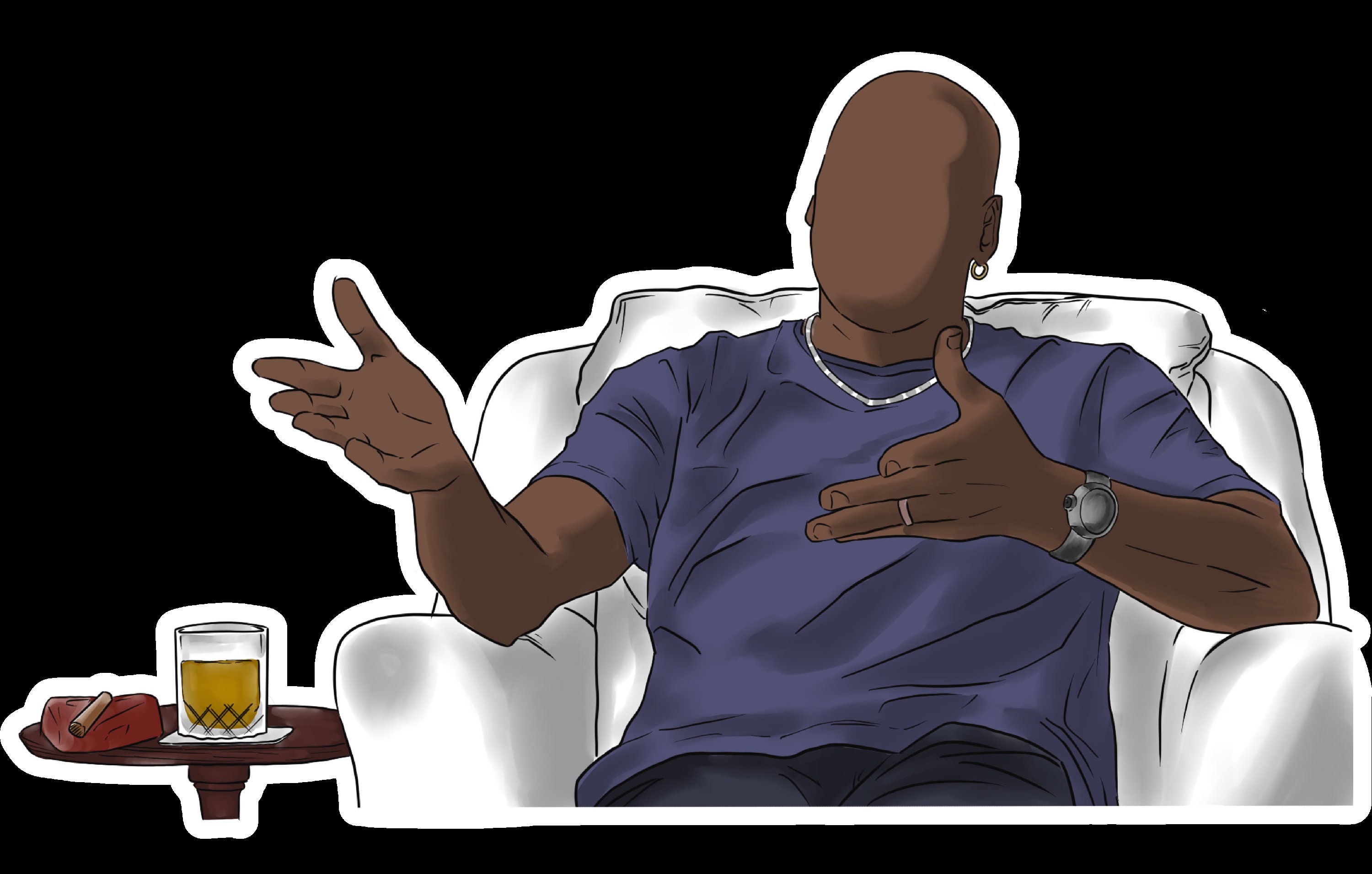 Michael Jordan i Took That Personally Sticker - Etsy