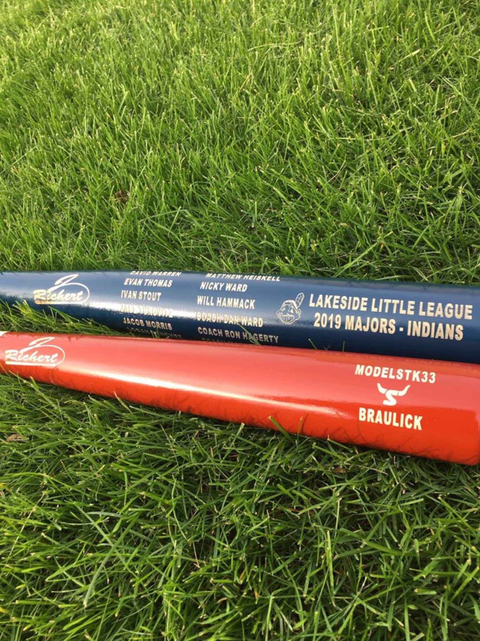 Full Size Baseball Bat Custom Engraved Etsy