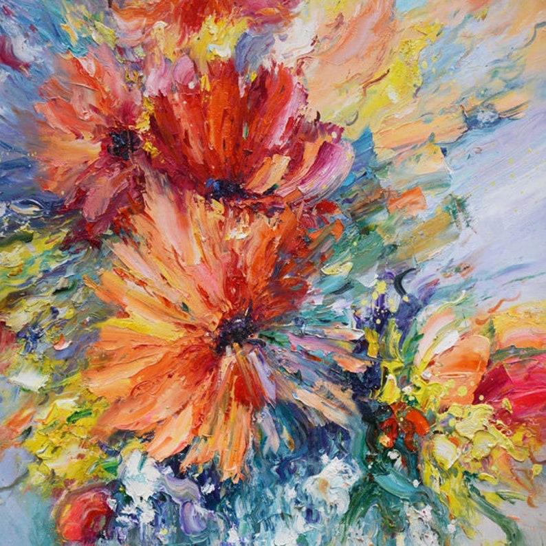 Large Abstract Art Contemporary Canvas Art Hand Painted Etsy Canada