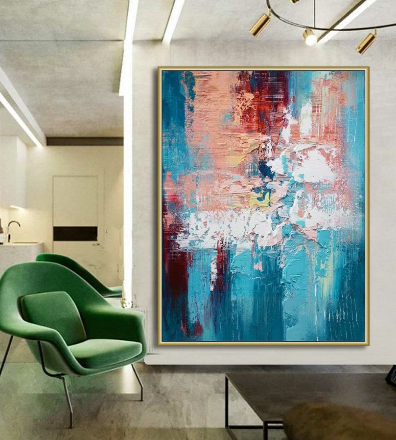 Original Large Canvas Wall Art Original Abstract Art Extra Etsy UK