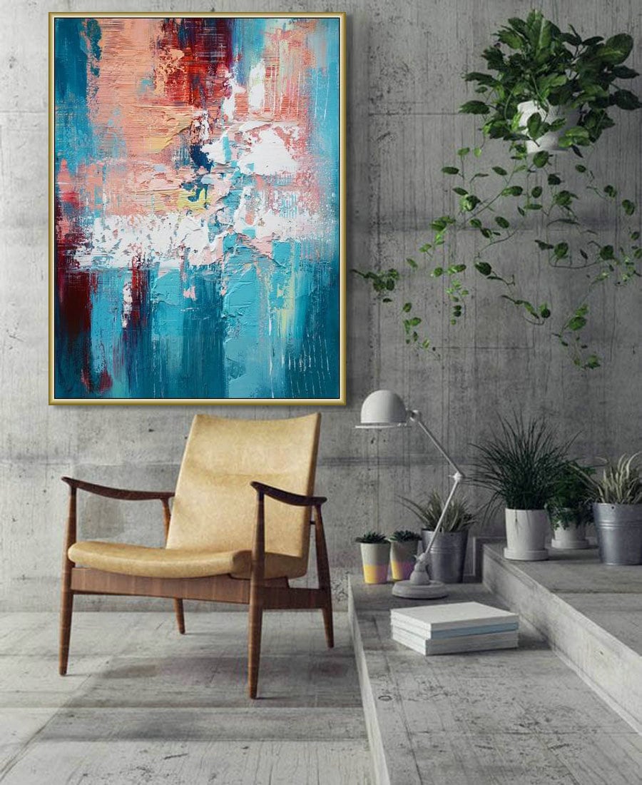 Original Large Canvas Wall Art Original Abstract Art Extra | Etsy