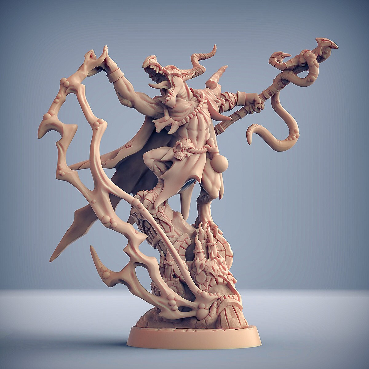 Kornutaz the Plaguemancer Plaguemine Champion Resin - Etsy