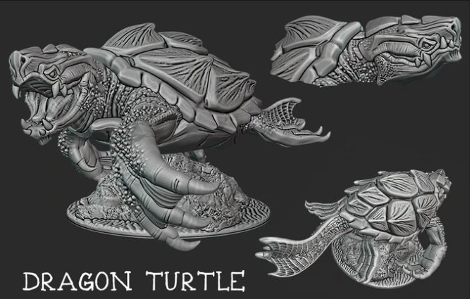 Dragon turtle. Dragon turtle