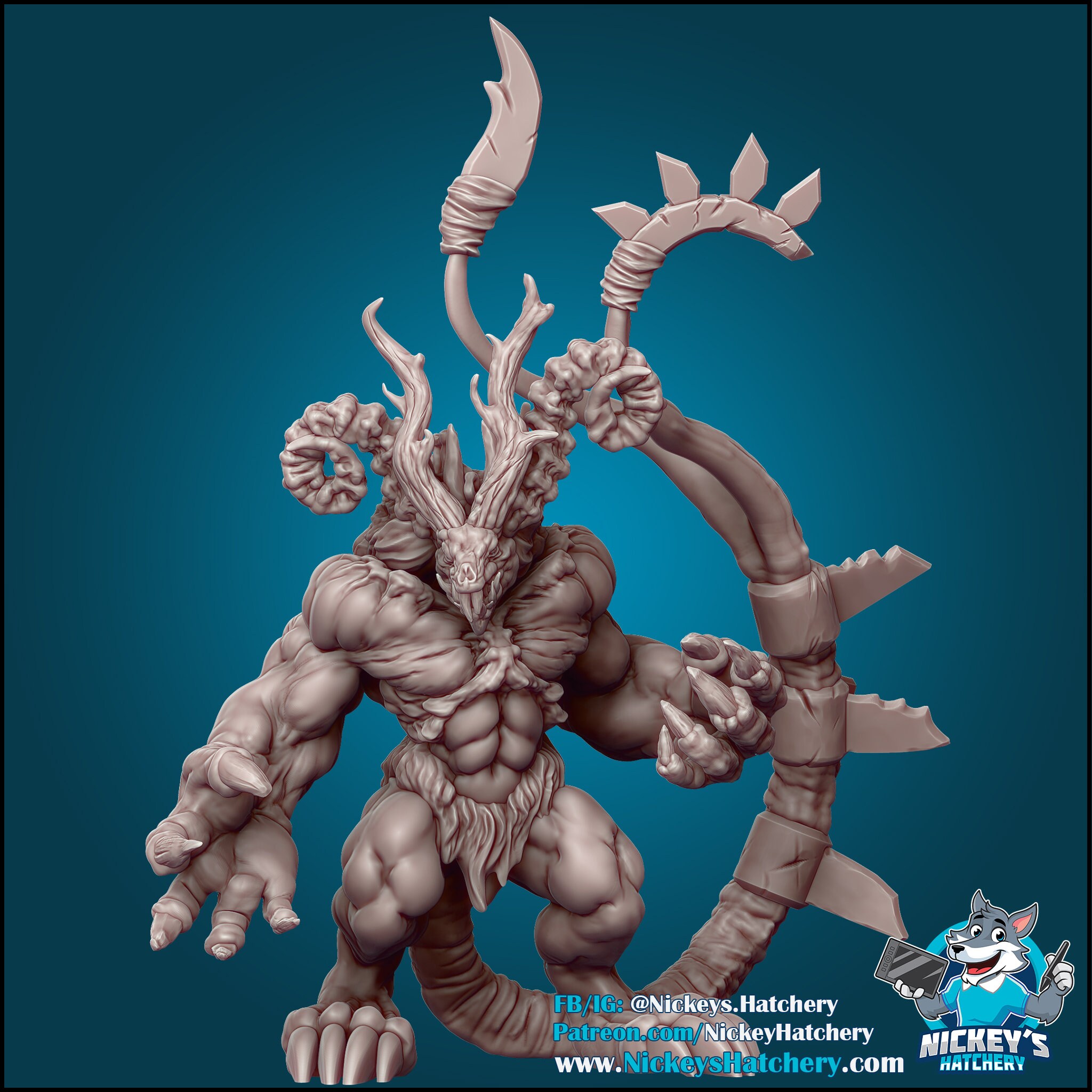 Ratfolk Warlord Fleshforgers Set Resin Miniatures - Etsy