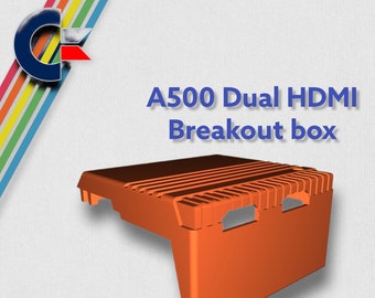 Commodore Amiga 500 Dual HDMI Breakout - 3D Print case