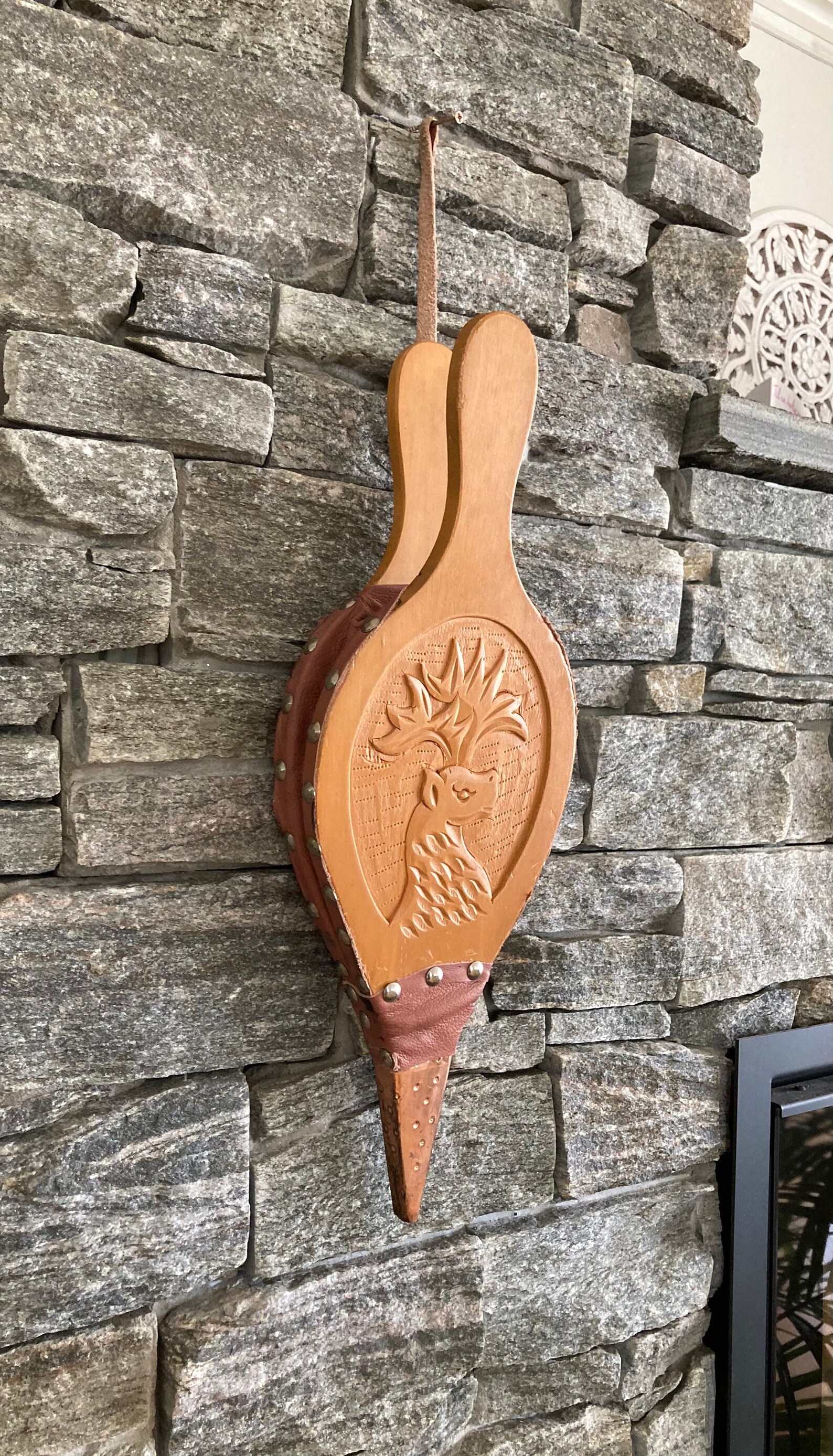 Norweger Kaminbalg. Kamingebläse. Norwegische Volkskunst. | Etsy