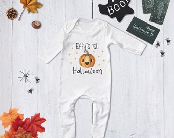 baby halloween sleepsuits