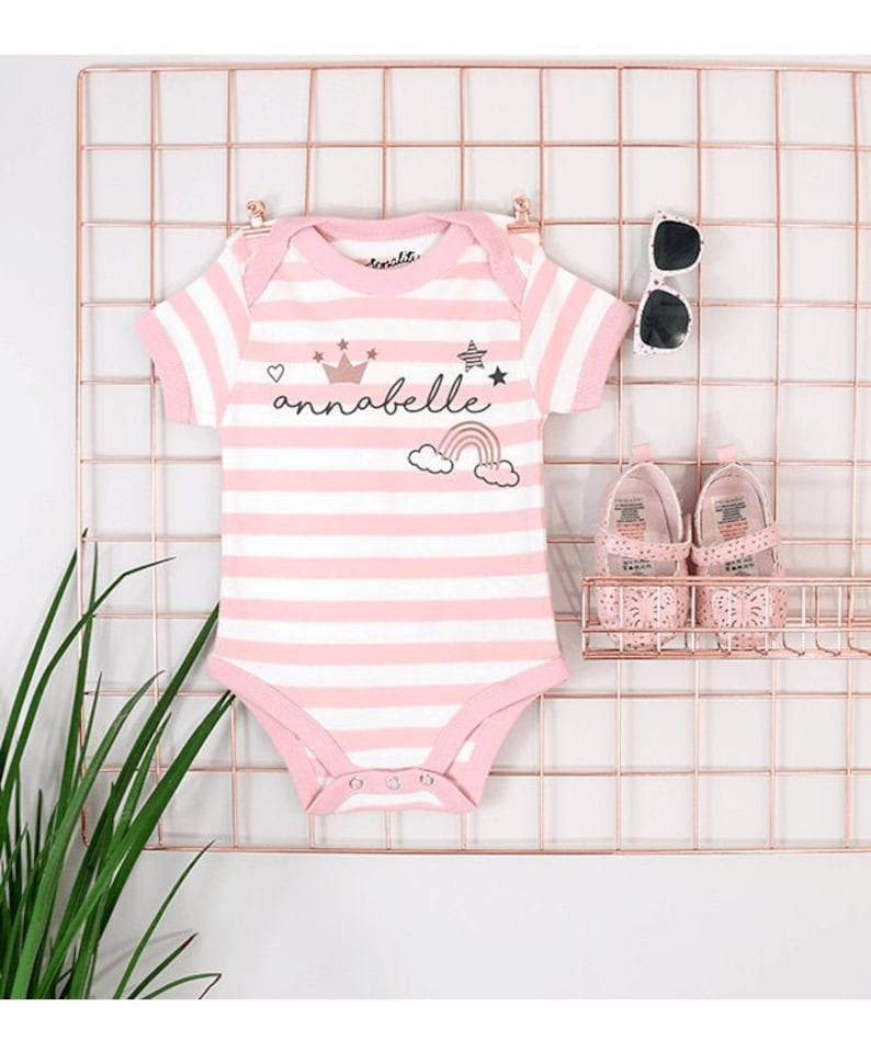 personalised baby grows next