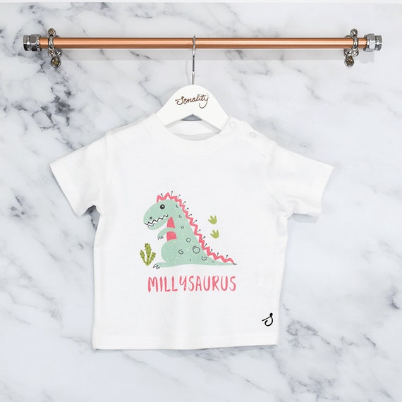 girls dinosaur sleepsuit