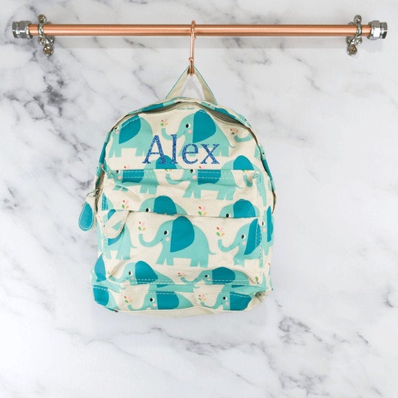 personalised baby boy rucksack
