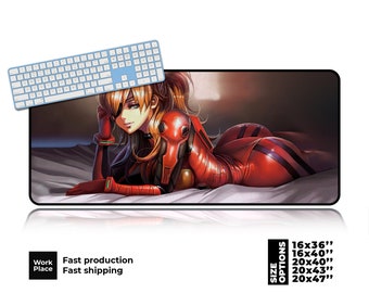 Anime Mouse Pad. Anime Large Mouse Pad. Large desk mat.