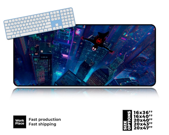Gaming Desk Mat Geek Placemats HD Colorful Large Desk Pad Eco
