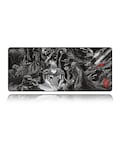 Large Anime Mouse Pad Desk Mat – Extended Gaming Mousepad Inspired by Berserk Black Swordsman – Japanese Manga Desk Decor product logo