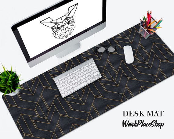 Art Deco Desk Mat Modern Mouse Pad Abstract Pads