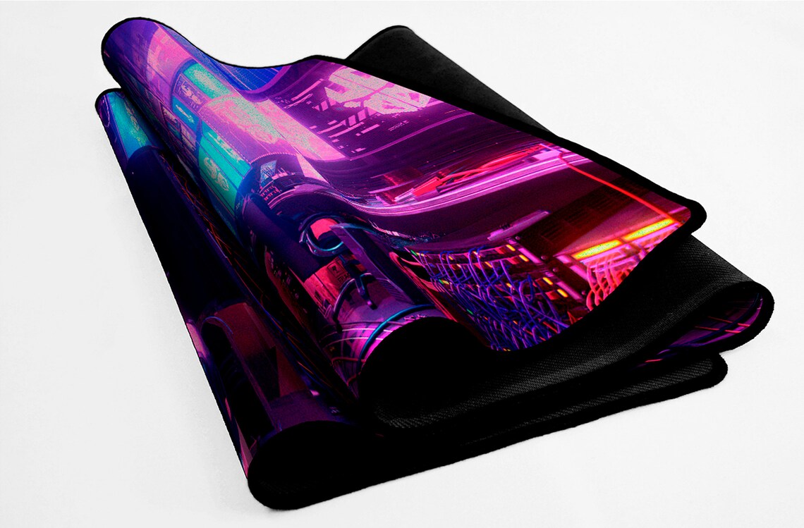 Gaming Desk Mat Geek Placemats HD Colorful Large Desk Pad Etsy