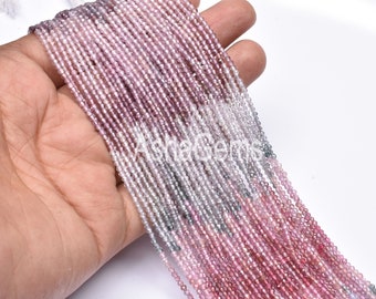 Tundra Sapphire Precious Gemstone 2mm-3mm Faceted Rondelle Beads 13/" Strand Details about / AAA