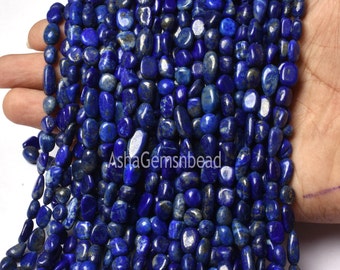 Lapis Lazuli Nuggets Lapis Lazuli Plain Smooth Nugget Beads Quality AAA