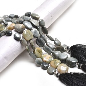 Natural Cats Eye Smooth Nuggets Beads,13.5 inch Strand Cats Eye Plain Tumble Shape Handmade Gemstone Beads, Cats Eye Bead Jewelry Craft SALE
