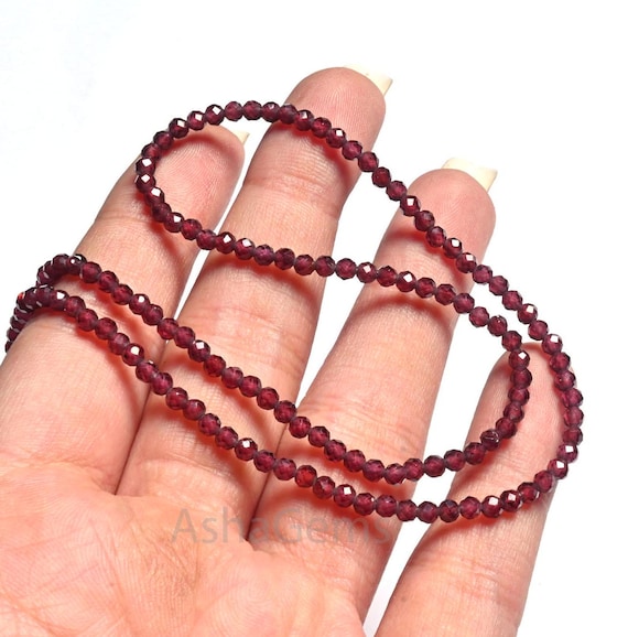 Rondelle à facettes en topaze rose AAA | Perles enduites de couleur rose layette topaze 4-4,5 mm Pierres précieuses topaze en gros perles pour la fabrication de bijoux - France
