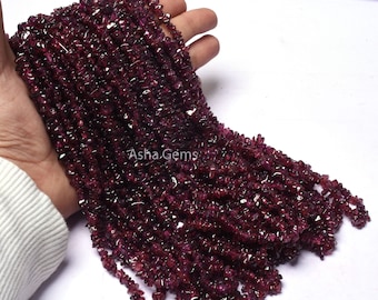 Fine Quality Rhodolite Garnet Gemstone Uncut Chips,34