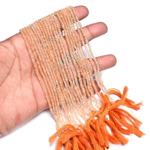 13" Strand Beautiful Citrine Indian machine Cut Rondelle Faceted Gemstone Beads, Fine natural Yellow Citrine faceted Bead Jewelry Craft SALE
