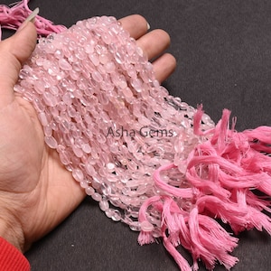 Beautiful Pink Rose Quartz Smooth Nugget Beads,4.5-9mm Fine Natural Rose Quartz Tiny Tumble Handmade Gemstone Bead Jewelry Making Craft sale