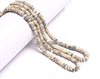 K2 Jasper Beads, Smooth Tyre Shape, 8 Inch Strand - Etsy 日本